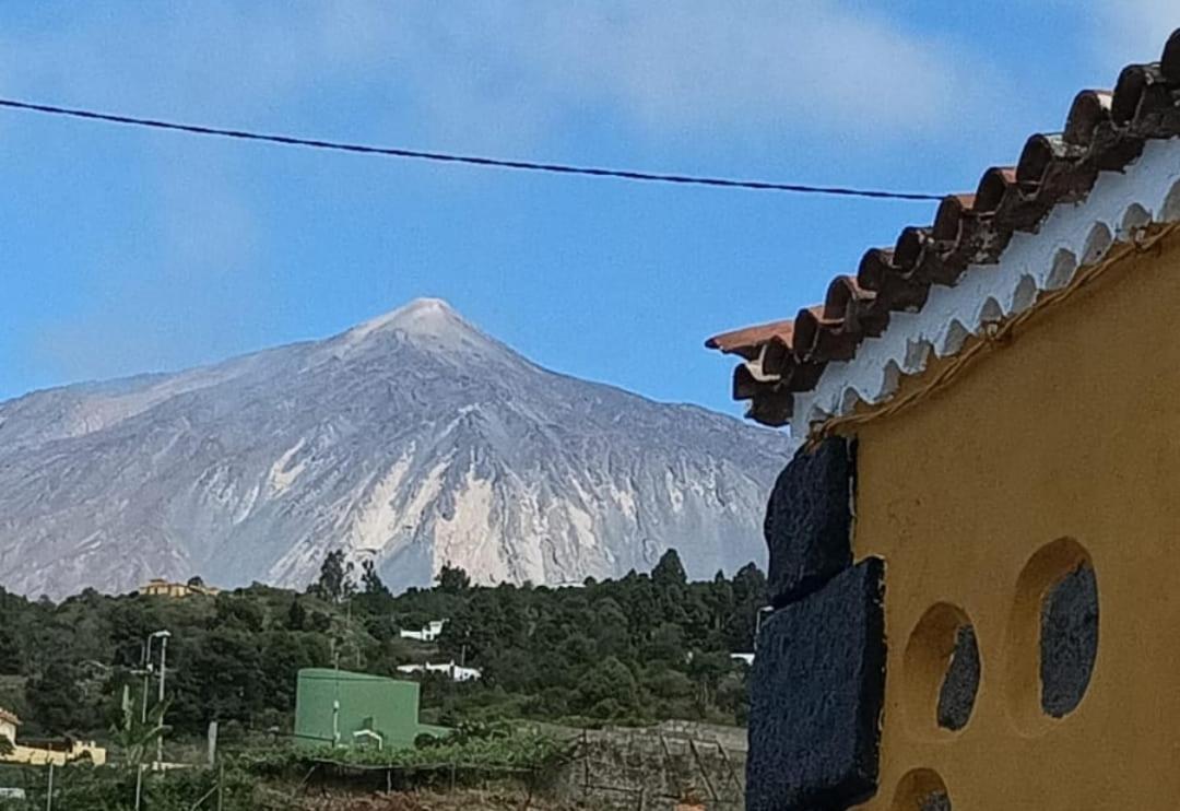 Tradicional Casa Canaria Con Piscina Y Vistas Al Teide Icod De Los Vinos Ngoại thất bức ảnh