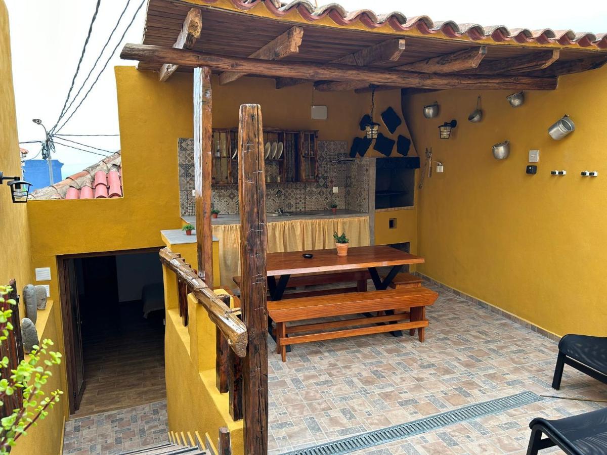 Tradicional Casa Canaria Con Piscina Y Vistas Al Teide Icod De Los Vinos Ngoại thất bức ảnh