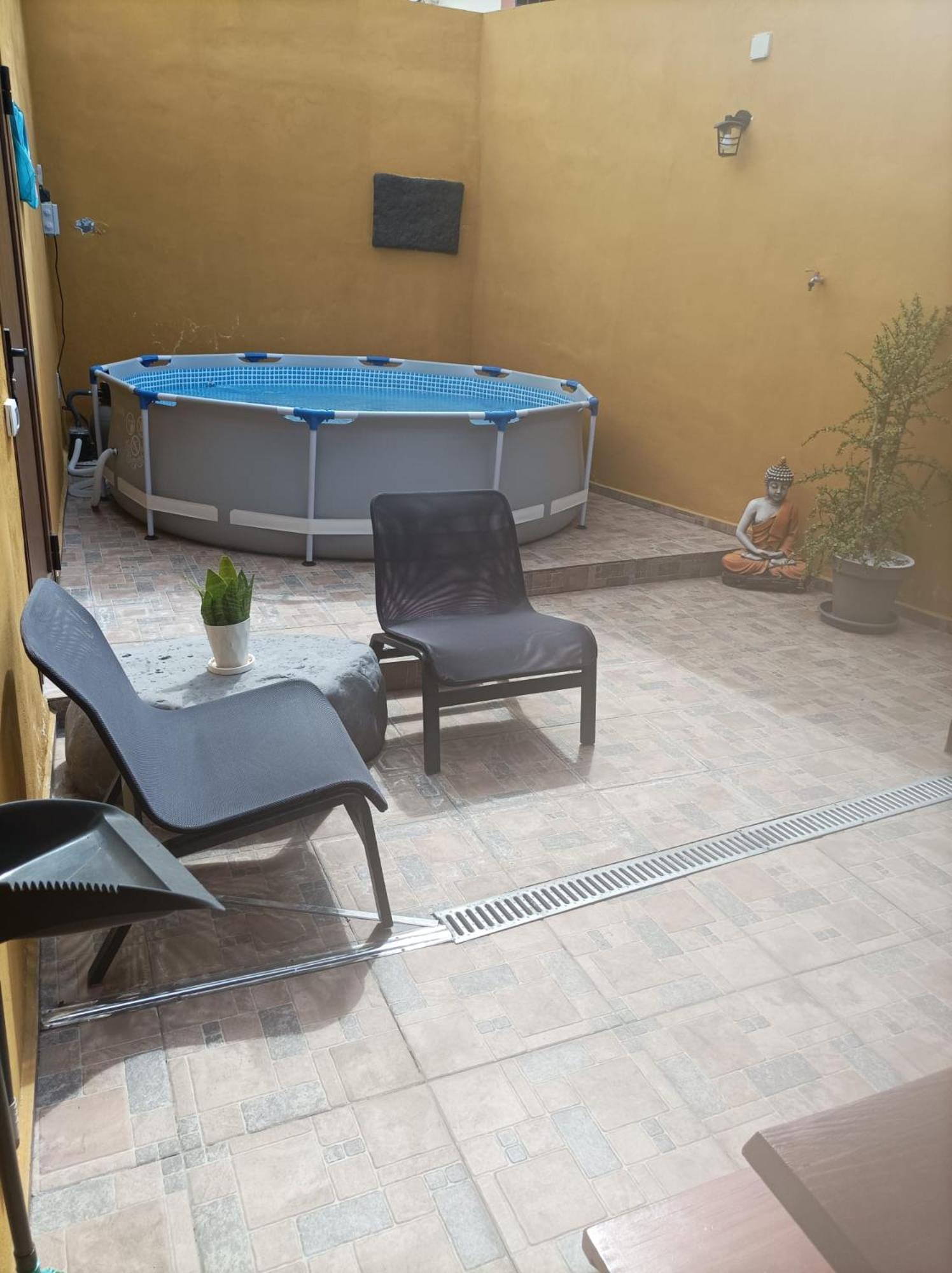 Tradicional Casa Canaria Con Piscina Y Vistas Al Teide Icod De Los Vinos Ngoại thất bức ảnh