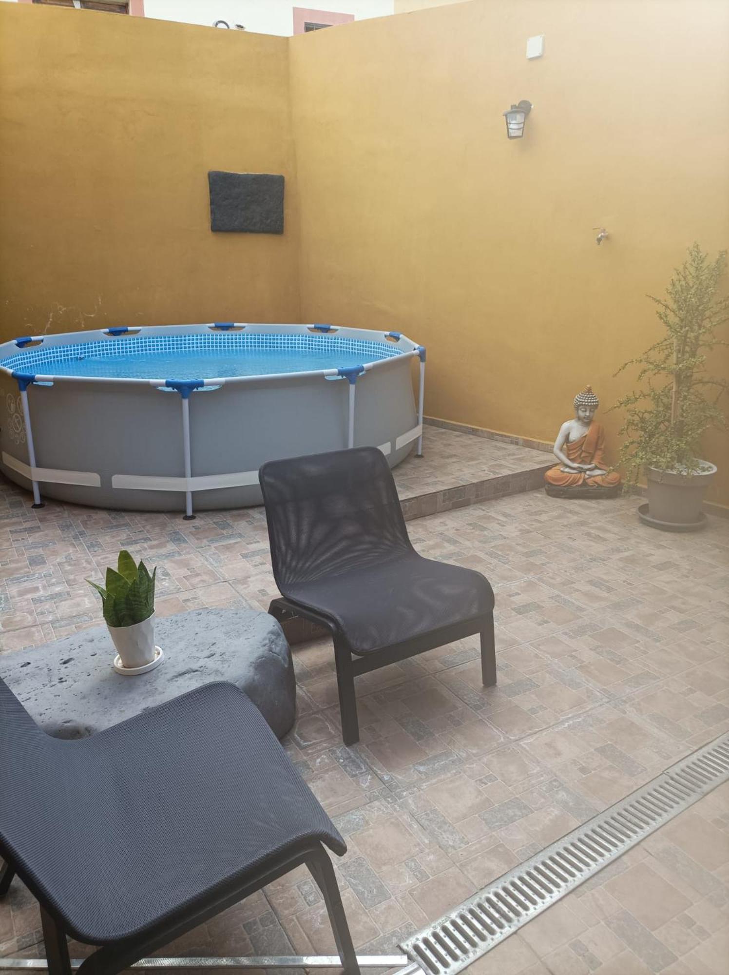 Tradicional Casa Canaria Con Piscina Y Vistas Al Teide Icod De Los Vinos Ngoại thất bức ảnh